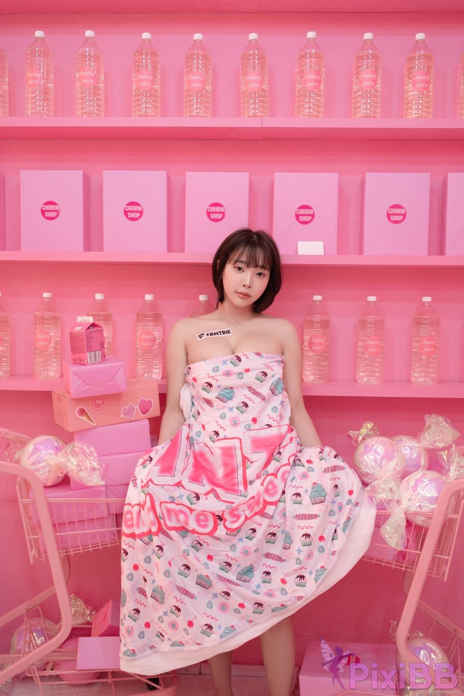 Kang In kyung Pink Bikini PixiBB.COM 058