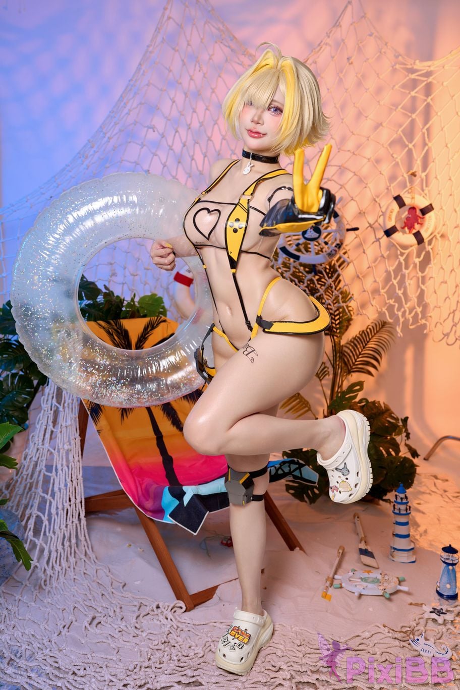 Cosplayer ZinieQ goddess of victory Nikki Ileg PixiBB.COM 001