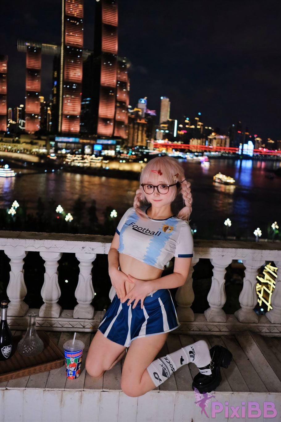 Cosplayer Eiri Kanzawa Lets cheer for you the World Cup together PixiBB.COM 002
