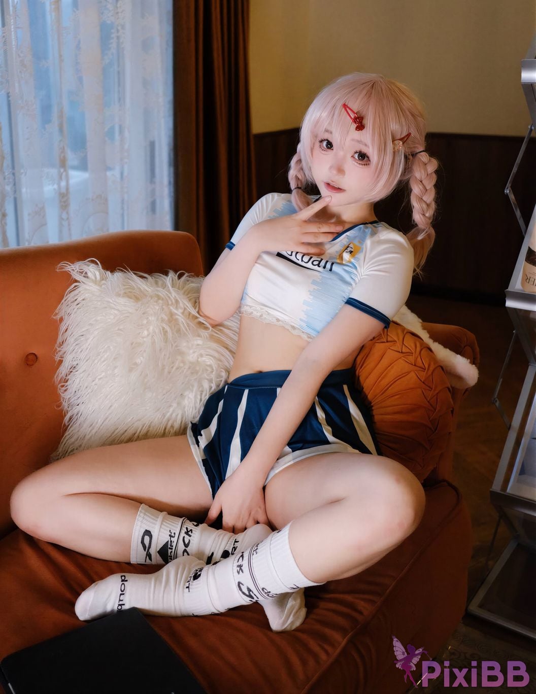 Cosplayer Eiri Kanzawa Lets cheer for you the World Cup together PixiBB.COM 005