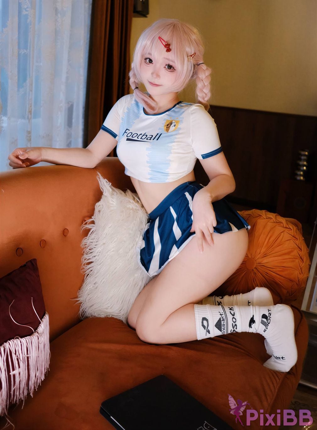 Cosplayer Eiri Kanzawa Lets cheer for you the World Cup together PixiBB.COM 008