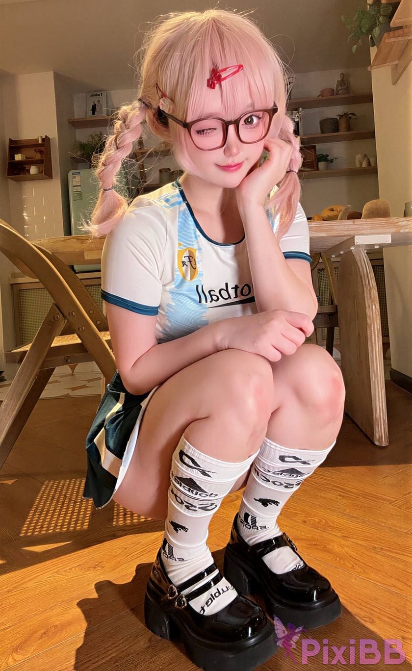 Cosplayer Eiri Kanzawa Lets cheer for you the World Cup together PixiBB.COM 020