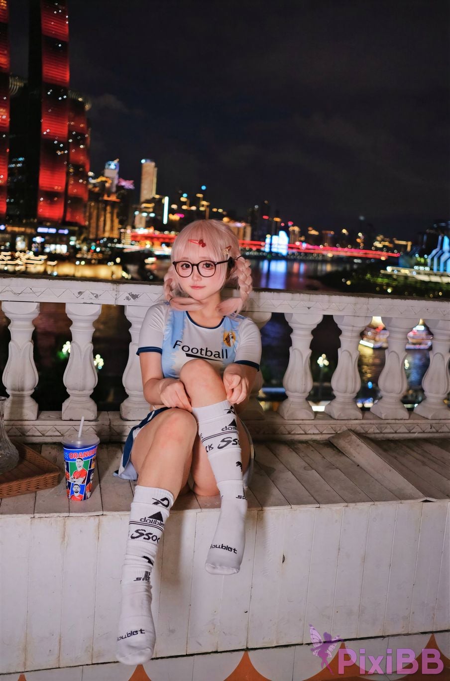 Cosplayer Eiri Kanzawa Lets cheer for you the World Cup together PixiBB.COM 061