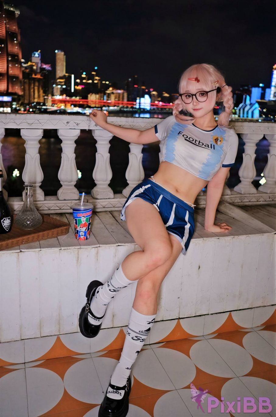 Cosplayer Eiri Kanzawa Lets cheer for you the World Cup together PixiBB.COM 072