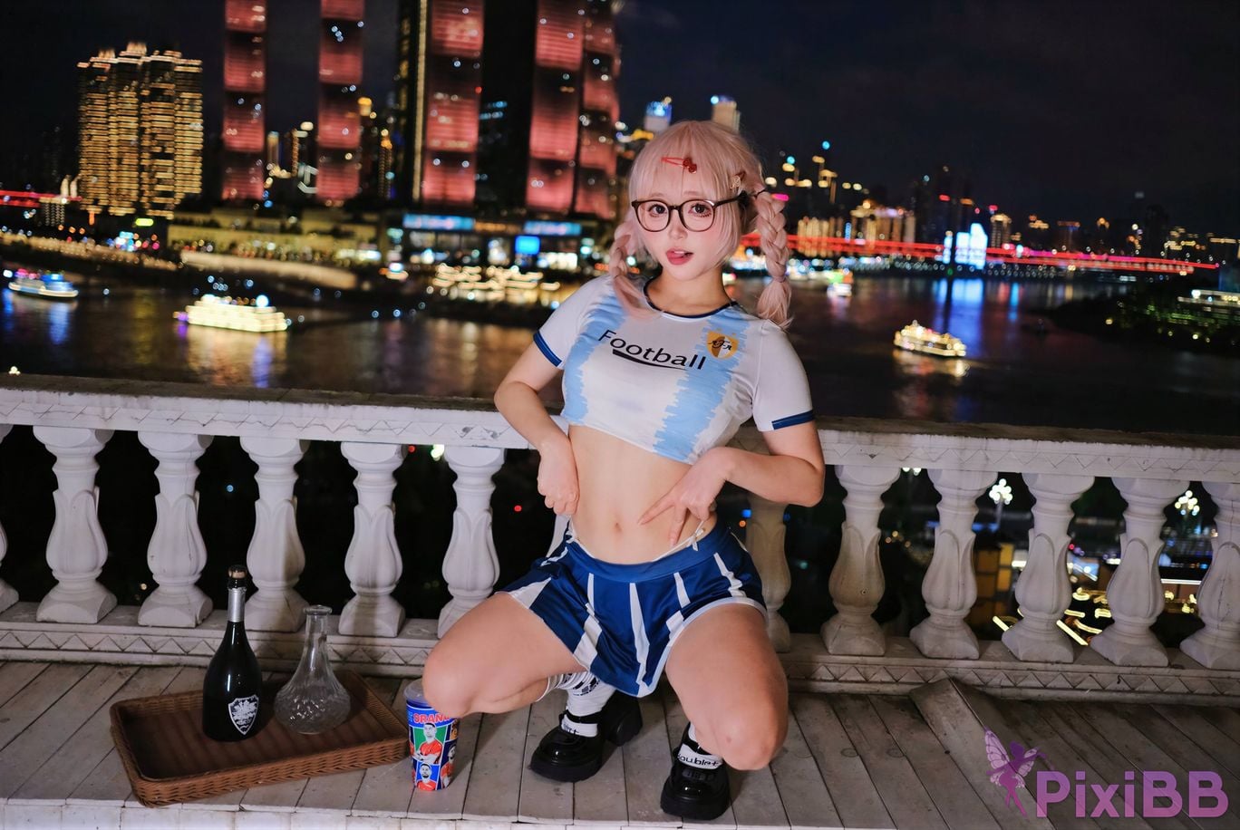 Cosplayer Eiri Kanzawa Lets cheer for you the World Cup together PixiBB.COM 105