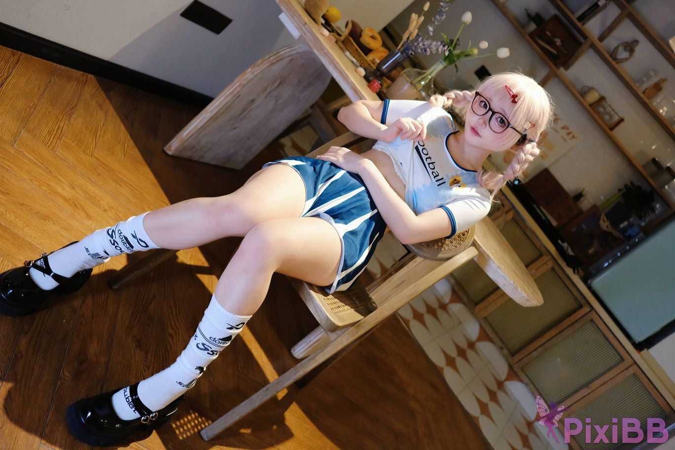 Cosplayer Eiri Kanzawa Lets cheer for you the World Cup together PixiBB.COM 122