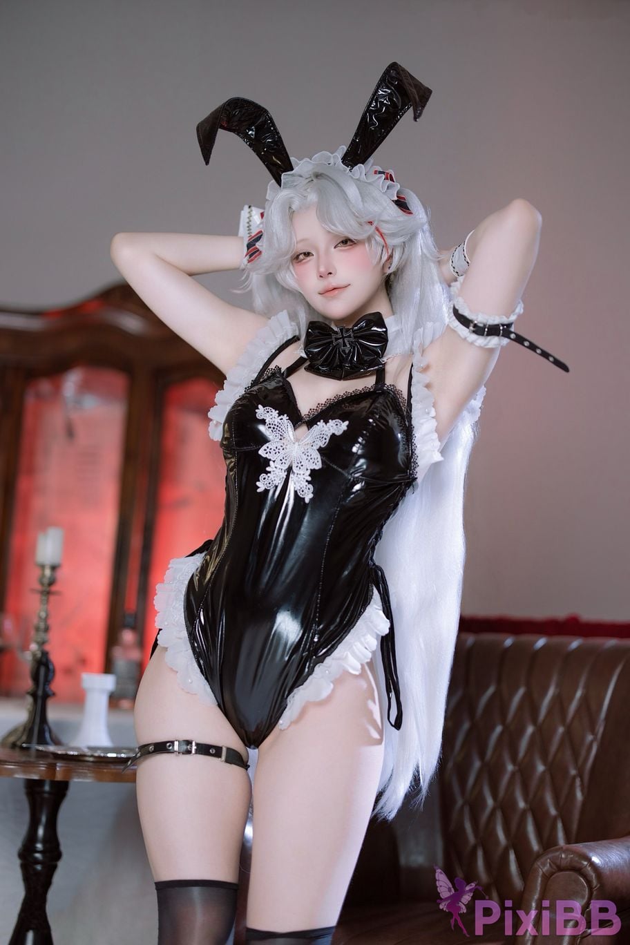 Cosplayer Island fish Prince Eugen bunny girl PixiBB.COM 039
