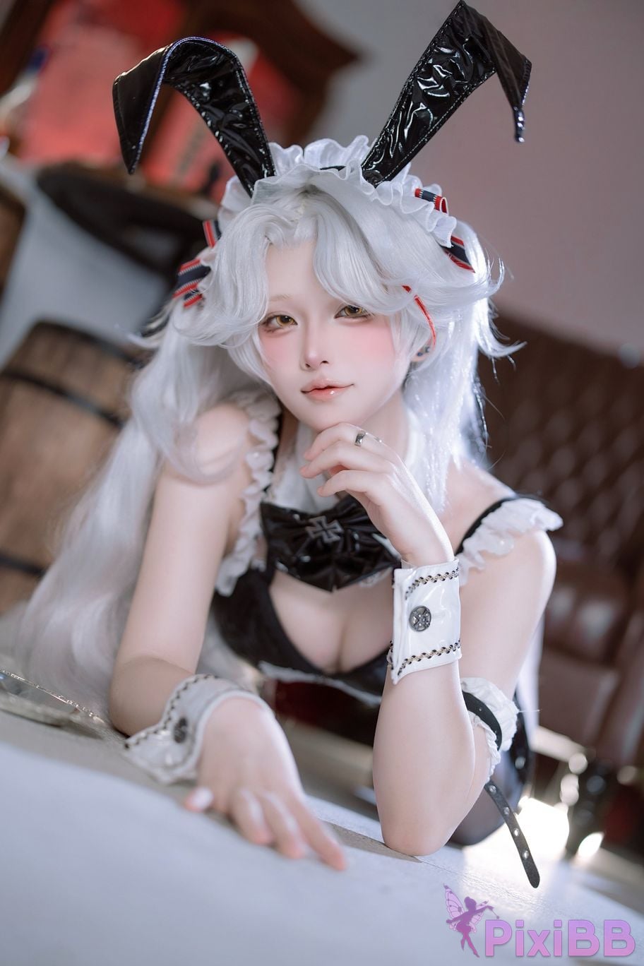 Cosplayer Island fish Prince Eugen bunny girl PixiBB.COM 065