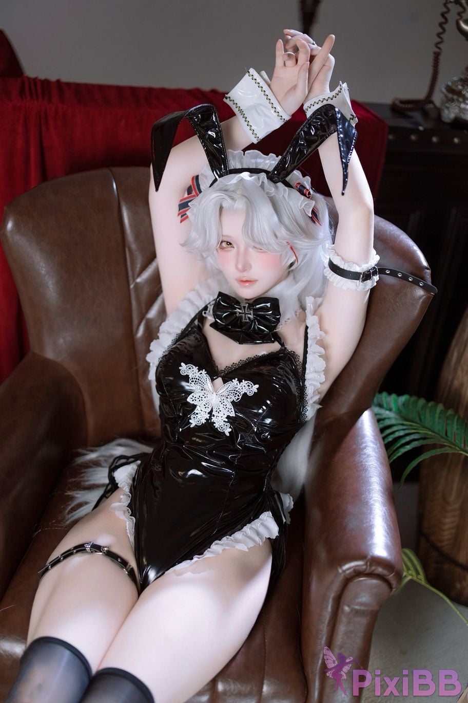 Cosplayer Island fish Prince Eugen bunny girl PixiBB.COM 071