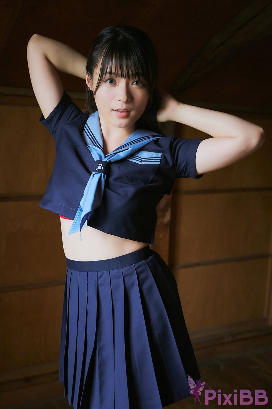 Japanese Idol Mizuki Hoshina sister sailor special Vol.5 shy PixiBB.COM 021