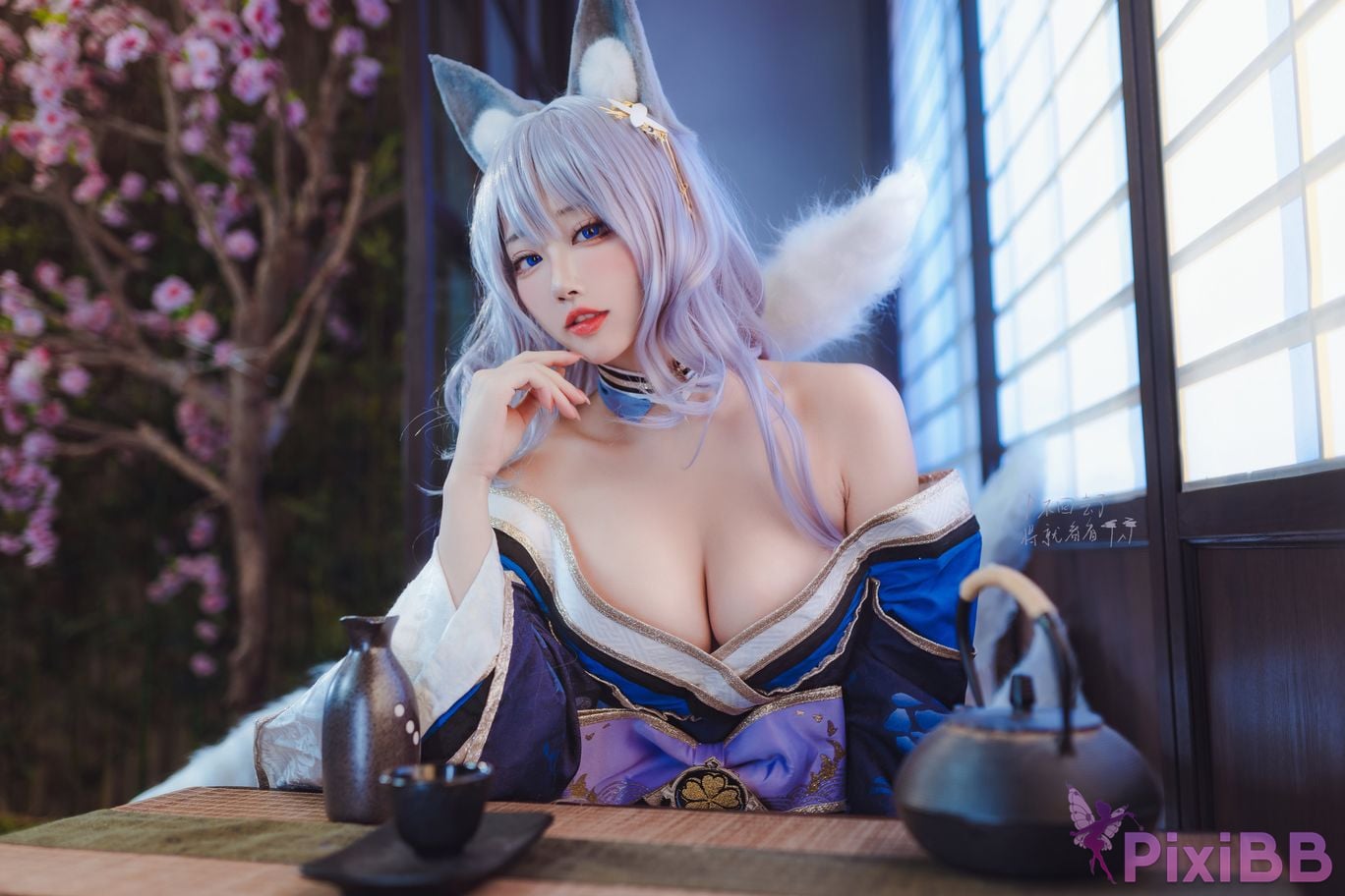 Cosplayer Sakura Miyamoto azur lane Shinano PixiBB.COM 001