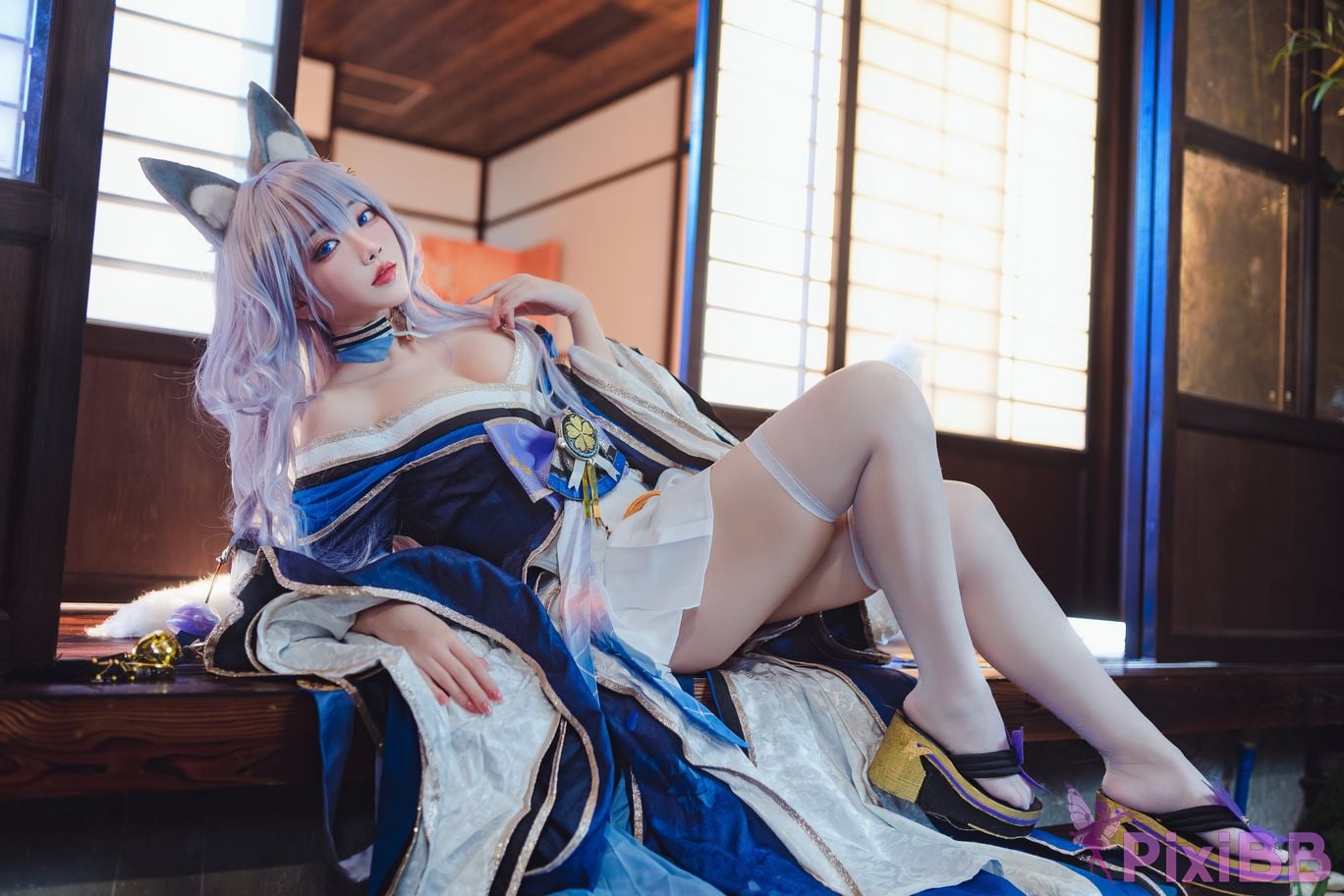 Cosplayer Sakura Miyamoto azur lane Shinano PixiBB.COM 002