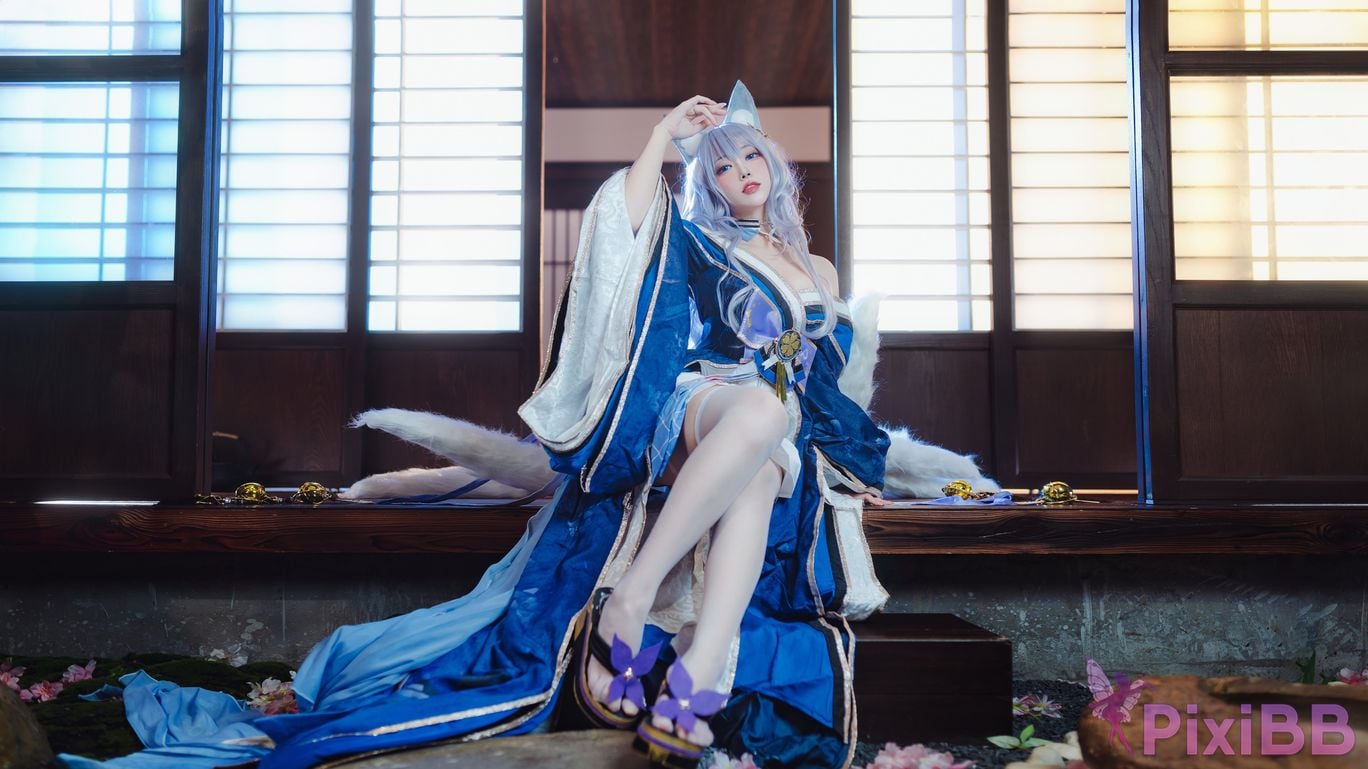Cosplayer Sakura Miyamoto azur lane Shinano PixiBB.COM 006