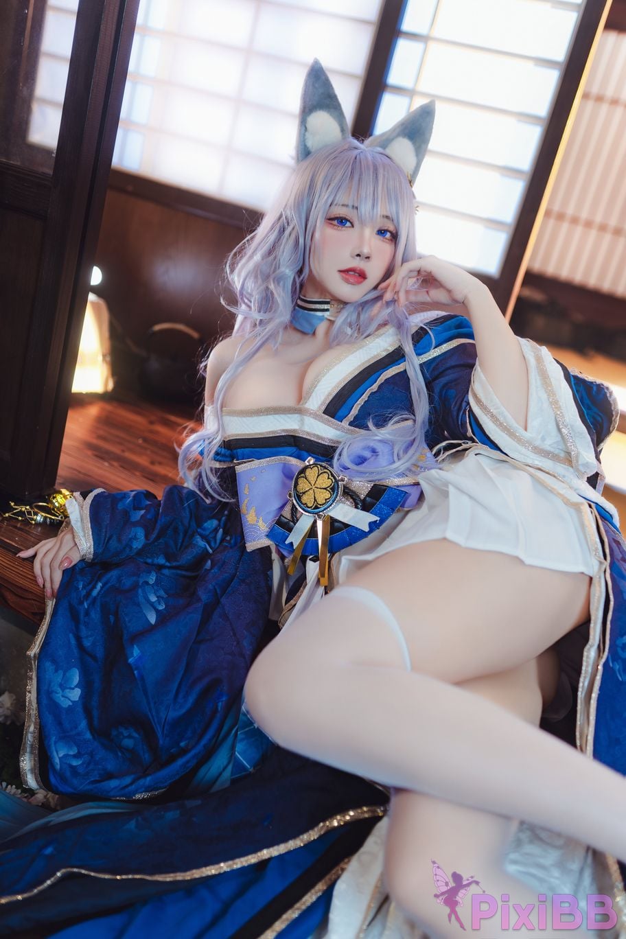 Cosplayer Sakura Miyamoto azur lane Shinano PixiBB.COM 008