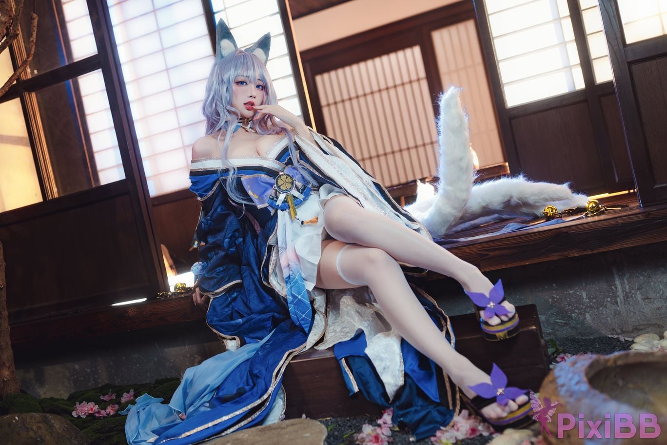 Cosplayer Sakura Miyamoto azur lane Shinano PixiBB.COM 009
