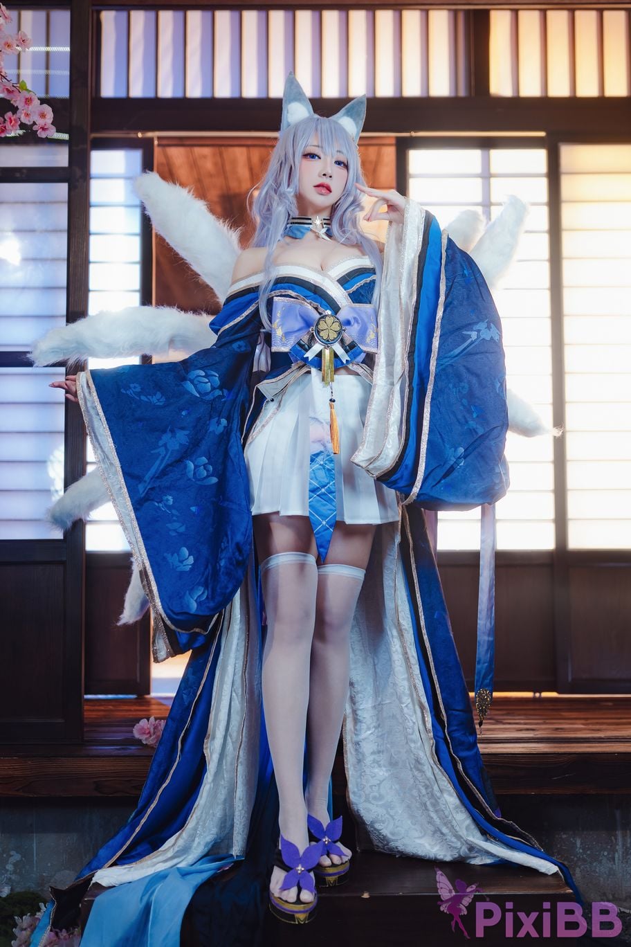 Cosplayer Sakura Miyamoto azur lane Shinano PixiBB.COM 010