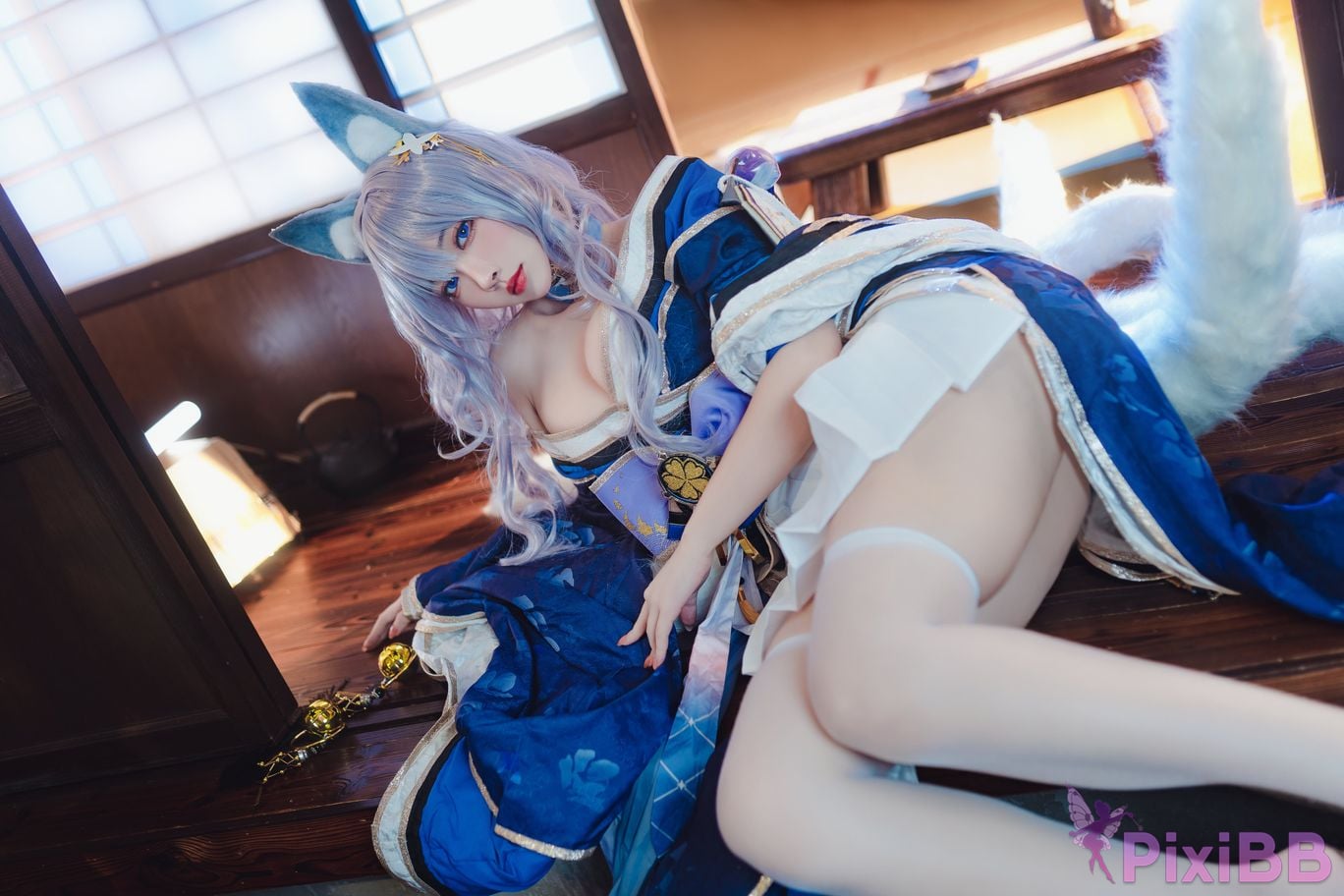 Cosplayer Sakura Miyamoto azur lane Shinano PixiBB.COM 014