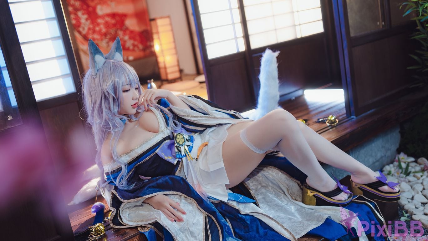 Cosplayer Sakura Miyamoto azur lane Shinano PixiBB.COM 015