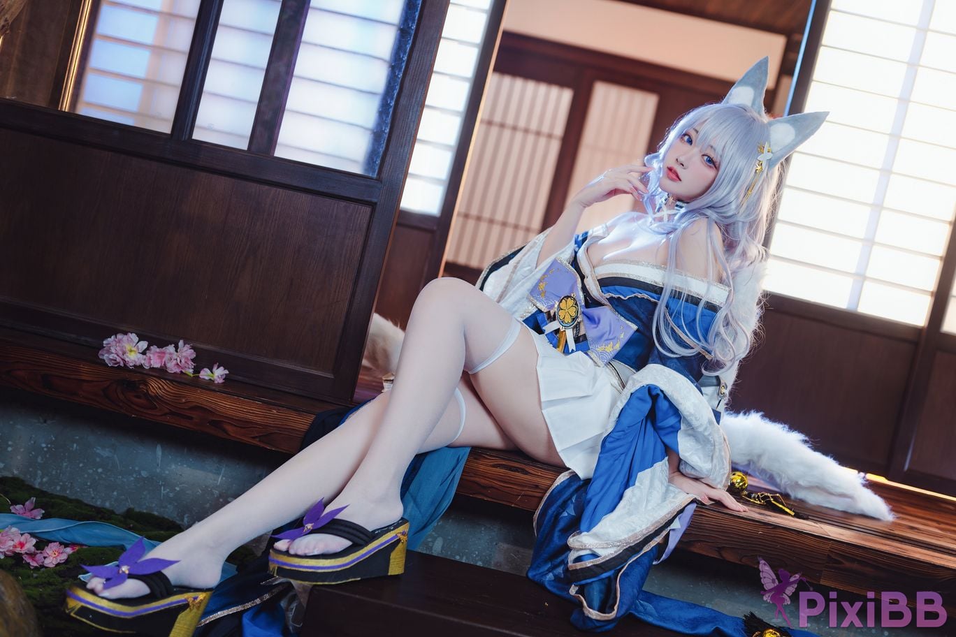 Cosplayer Sakura Miyamoto azur lane Shinano PixiBB.COM 016