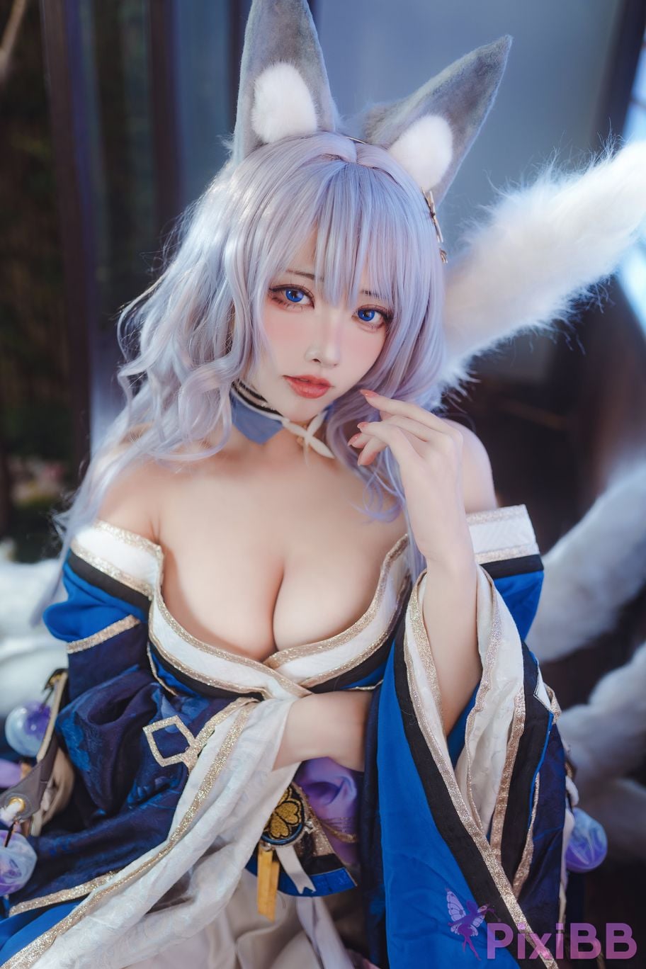Cosplayer Sakura Miyamoto azur lane Shinano PixiBB.COM 018