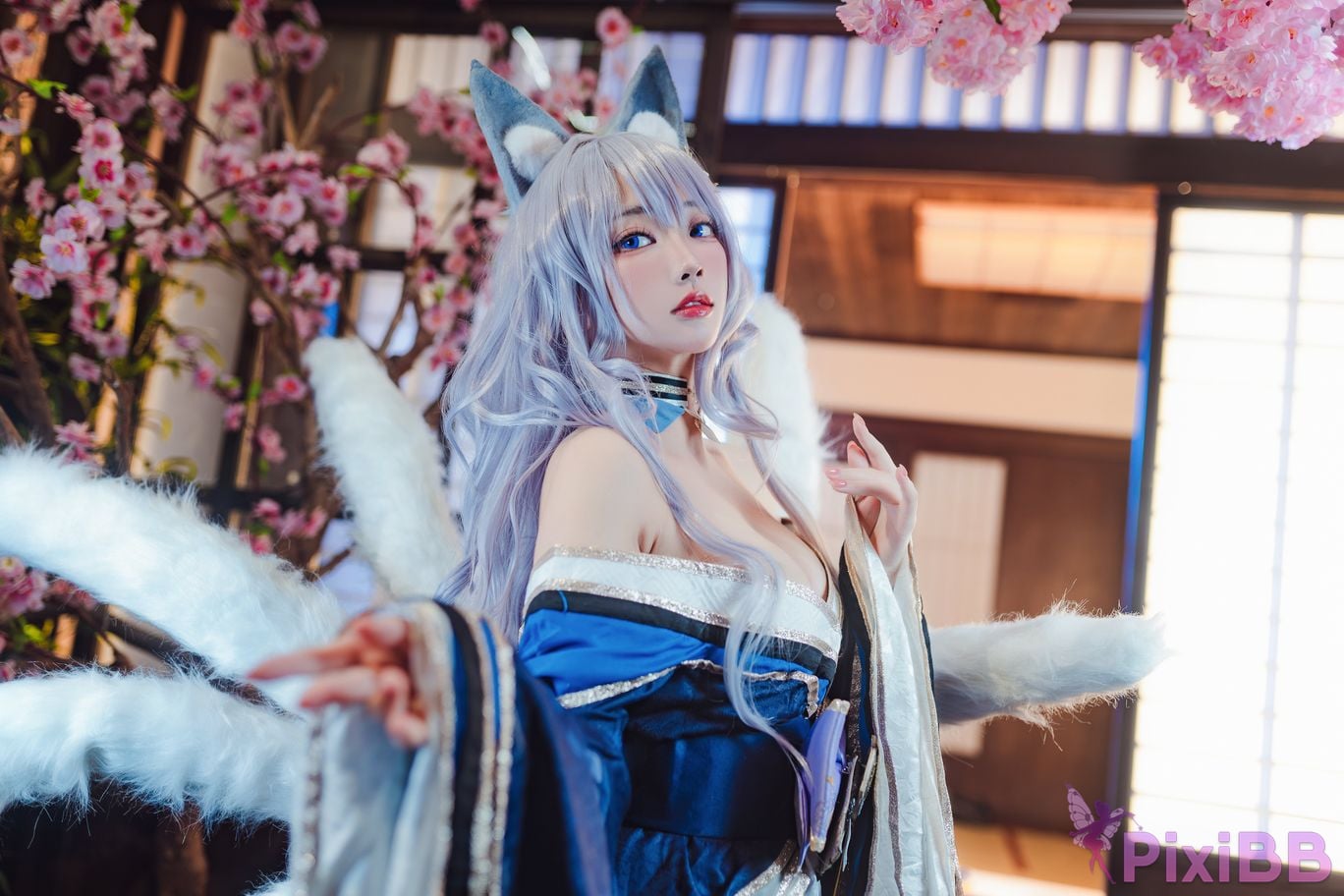 Cosplayer Sakura Miyamoto azur lane Shinano PixiBB.COM 020