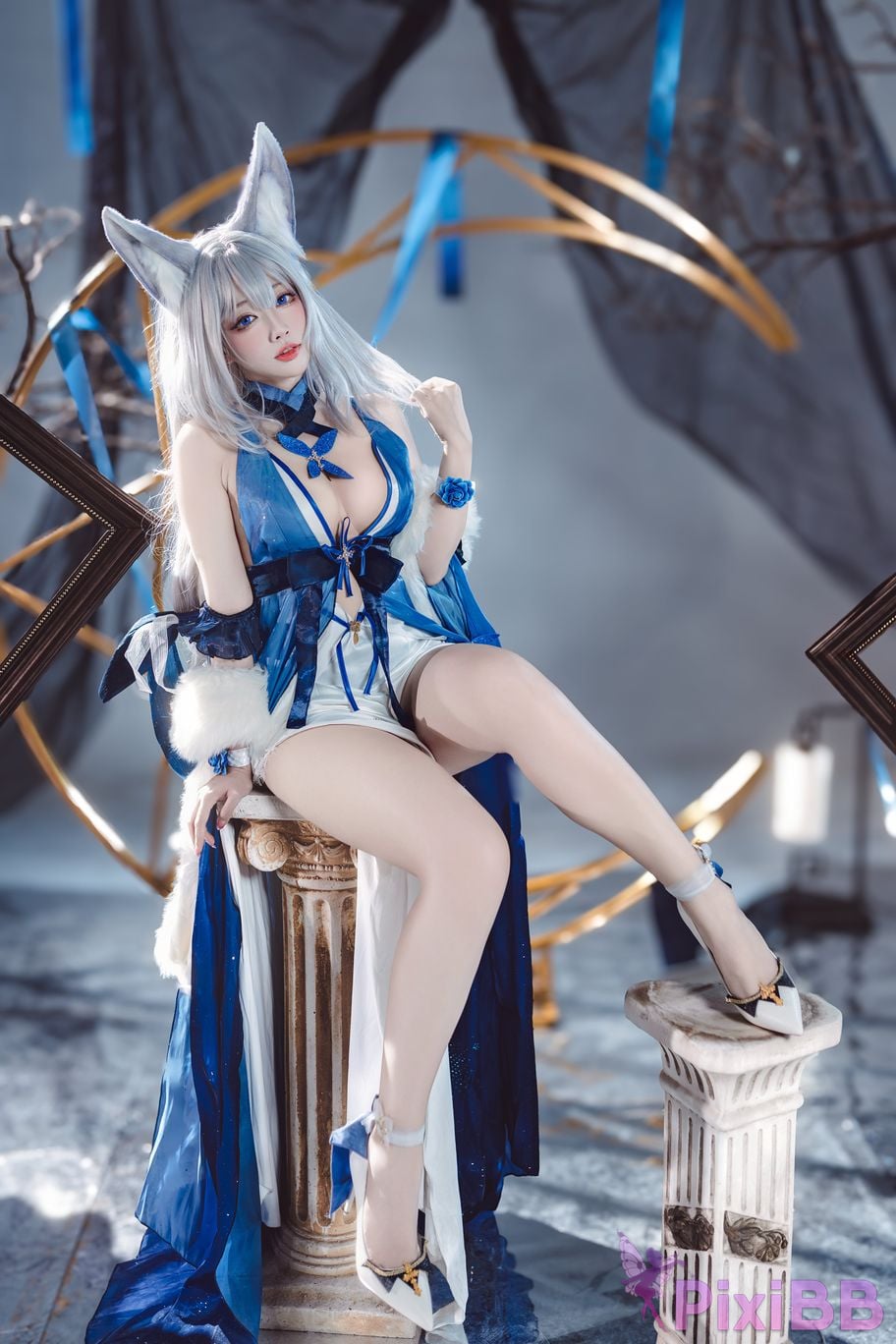 Cosplayer Sakura Miyamoto azur lane Shinano Touya Yatsuki PixiBB.COM 002