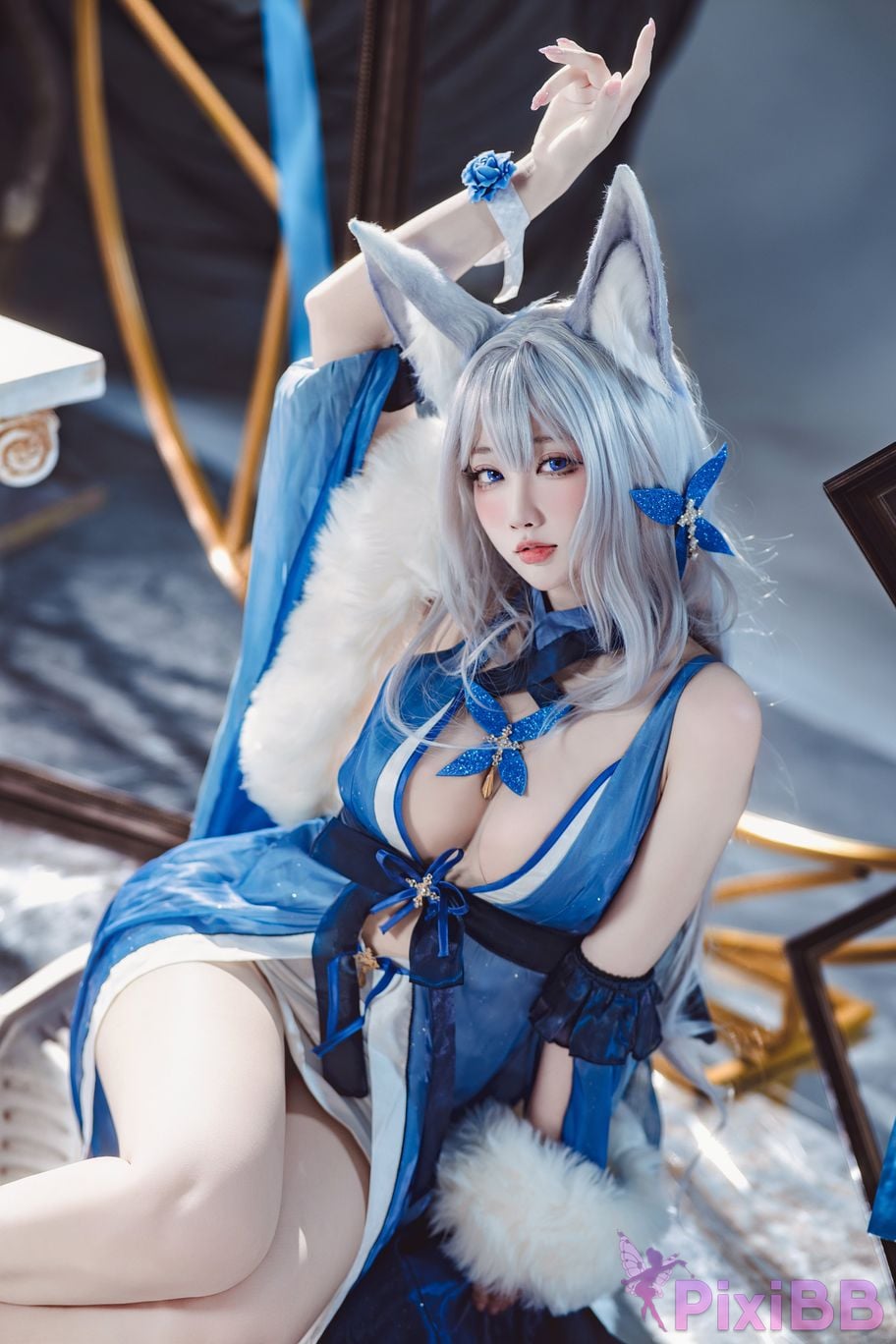 Cosplayer Sakura Miyamoto azur lane Shinano Touya Yatsuki PixiBB.COM 003