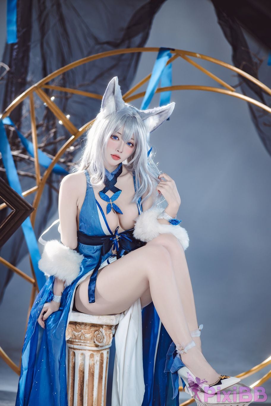 Cosplayer Sakura Miyamoto azur lane Shinano Touya Yatsuki PixiBB.COM 004