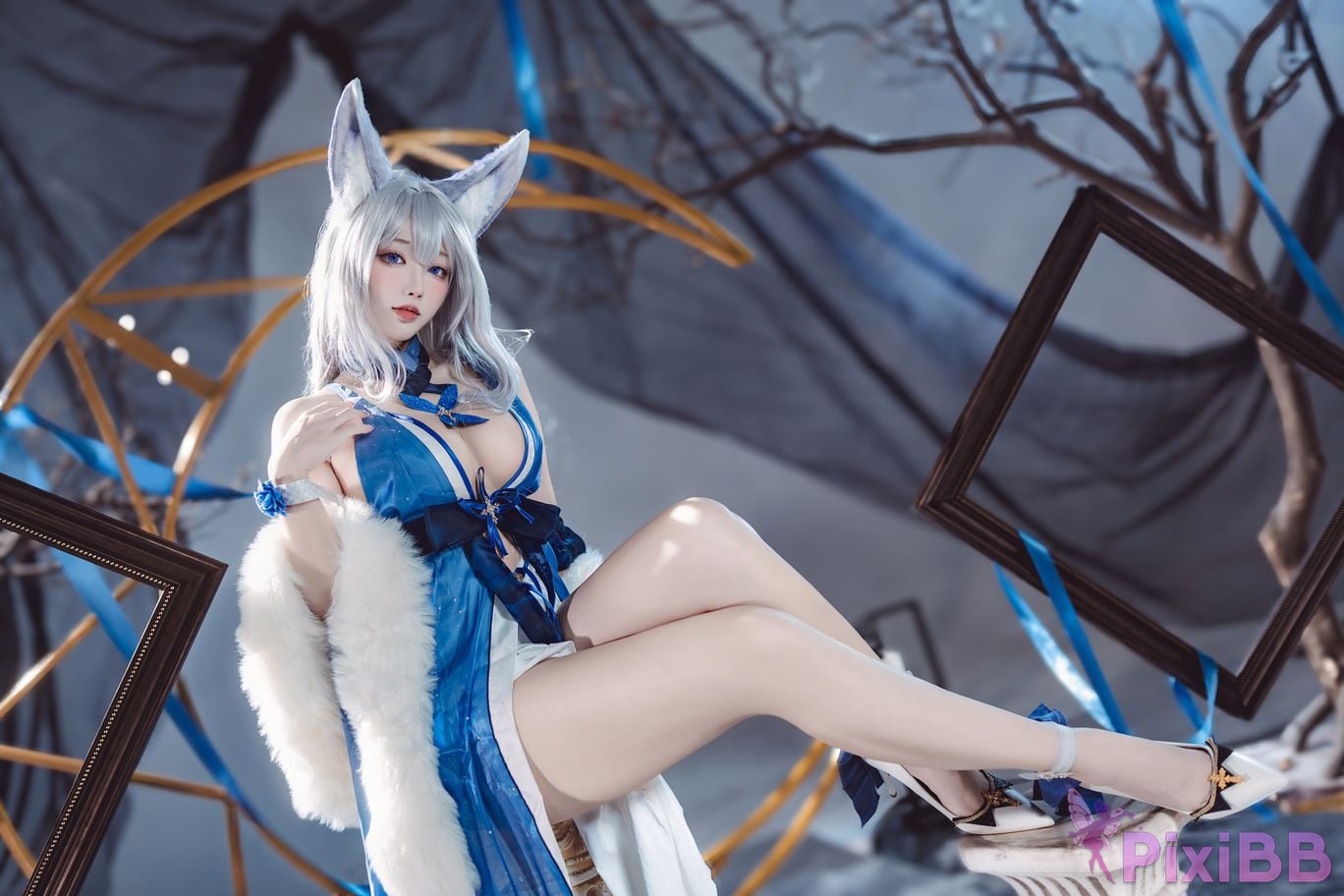 Cosplayer Sakura Miyamoto azur lane Shinano Touya Yatsuki PixiBB.COM 009