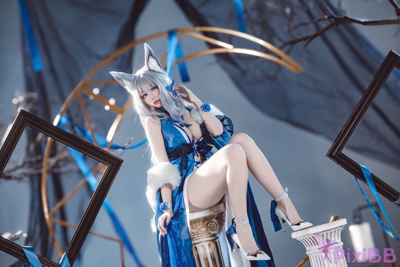 Cosplayer Sakura Miyamoto azur lane Shinano Touya Yatsuki PixiBB.COM 010