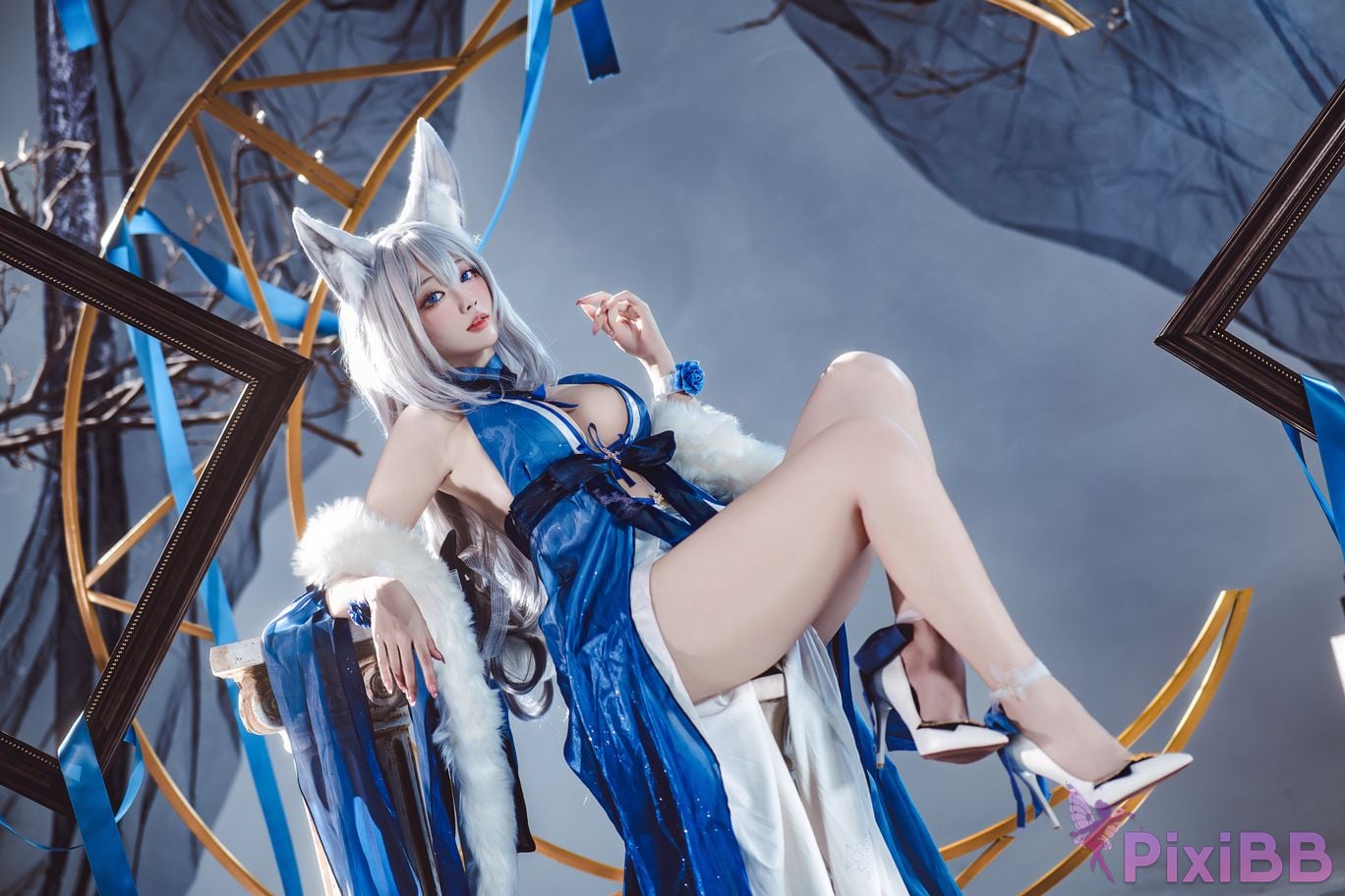Cosplayer Sakura Miyamoto azur lane Shinano Touya Yatsuki PixiBB.COM 012
