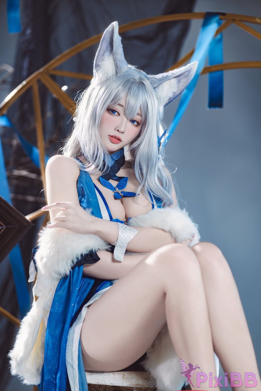 Cosplayer Sakura Miyamoto azur lane Shinano Touya Yatsuki PixiBB.COM 014