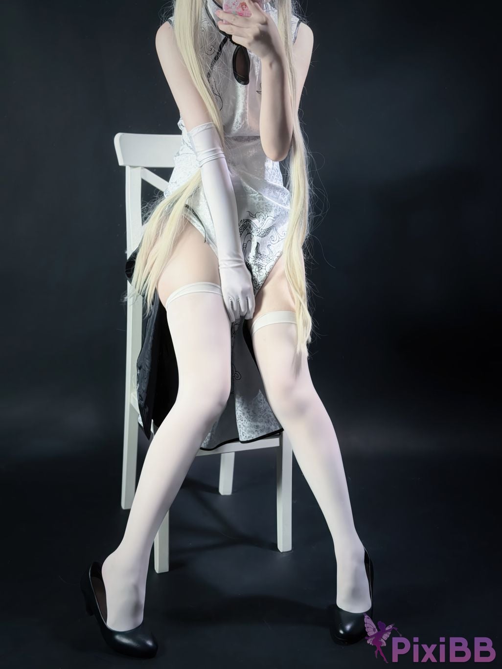 Cosplayer you ai Youmeko Qiongmei cheongsam PixiBB.COM 002
