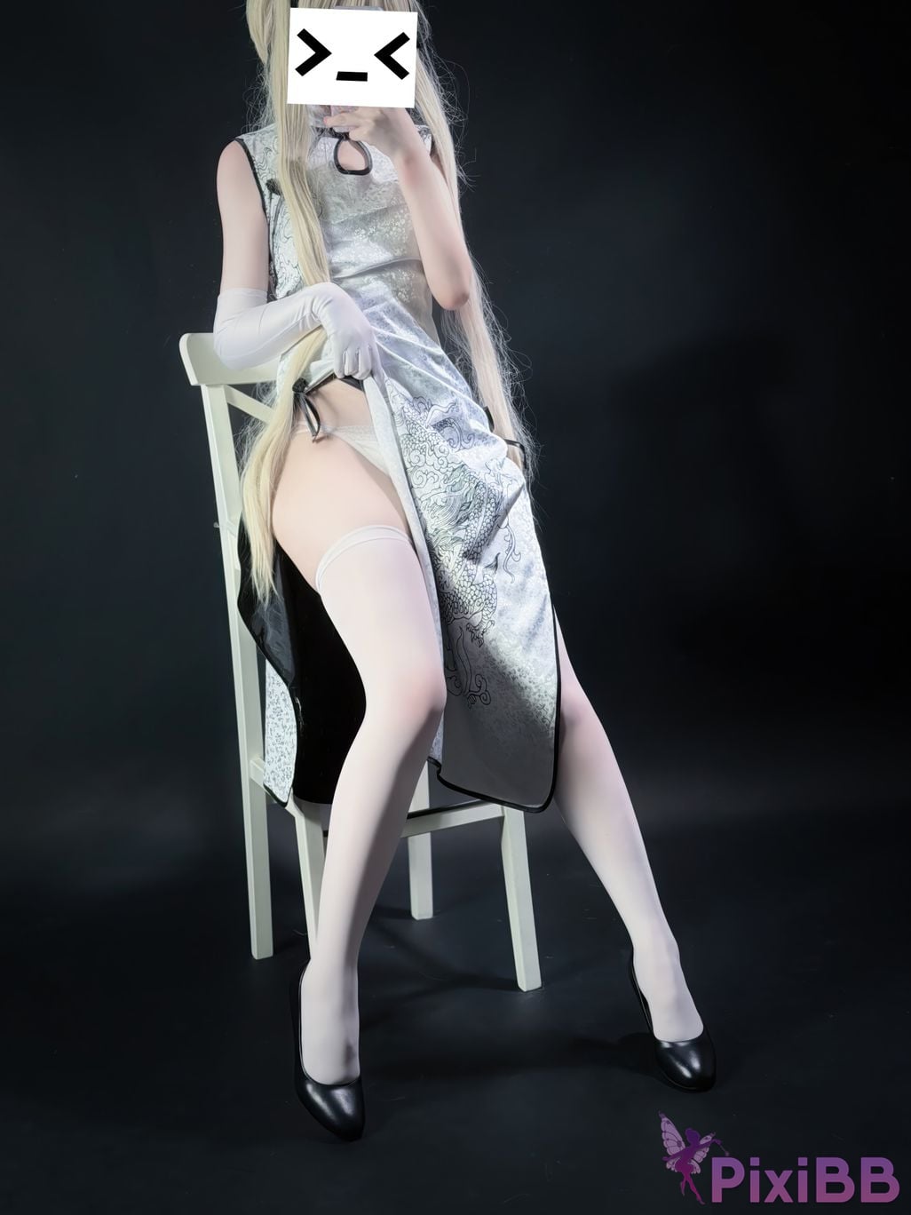 Cosplayer you ai Youmeko Qiongmei cheongsam PixiBB.COM 018
