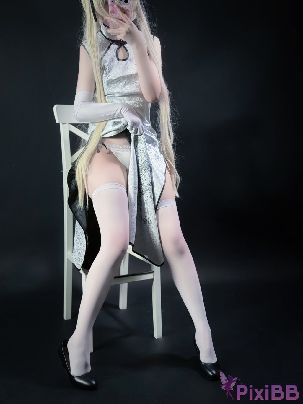 Cosplayer you ai Youmeko Qiongmei cheongsam PixiBB.COM 019
