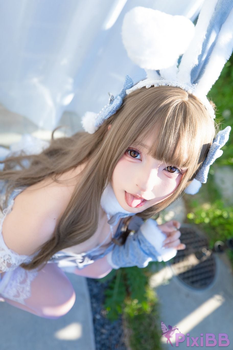 Cosplayer Kagurazaka Midwinter Cute Rabbit First Mu PixiBB.COM 015