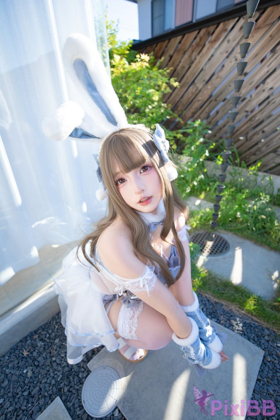 Cosplayer Kagurazaka Midwinter Cute Rabbit First Mu PixiBB.COM 021