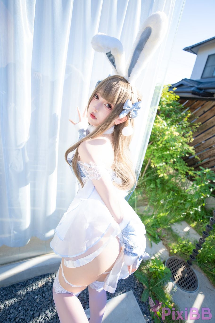 Cosplayer Kagurazaka Midwinter Cute Rabbit First Mu PixiBB.COM 031