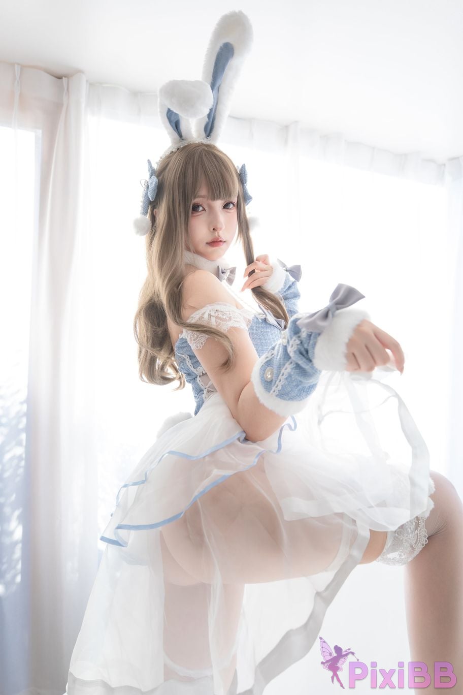 Cosplayer Kagurazaka Midwinter Cute Rabbit First Mu PixiBB.COM 126