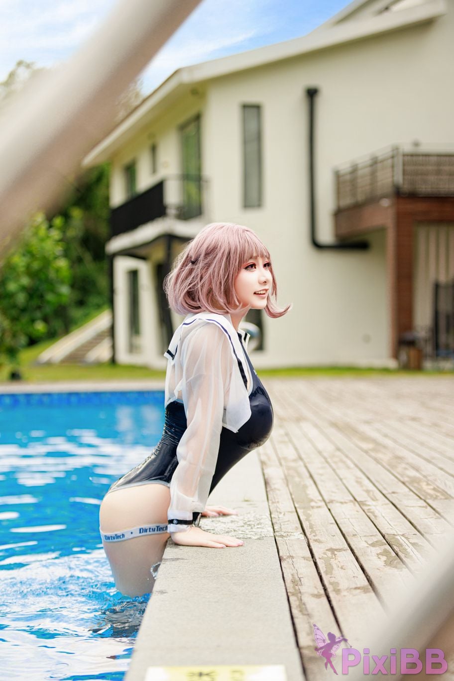 Cosplayer A Xuexue Midsummer swimming PixiBB.COM 021
