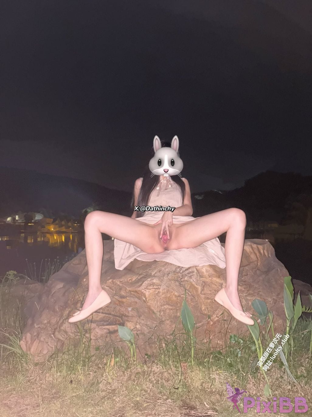 OtherXXX Dathinchy White Tiger Breasts Loli Outdoor Exposed Welfare Subscription PixiBB.COM 003