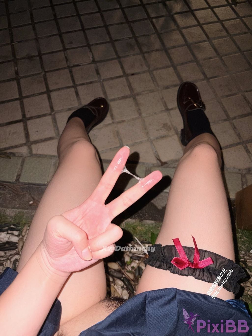 OtherXXX Dathinchy White Tiger Breasts Loli Outdoor Exposed Welfare Subscription PixiBB.COM 038
