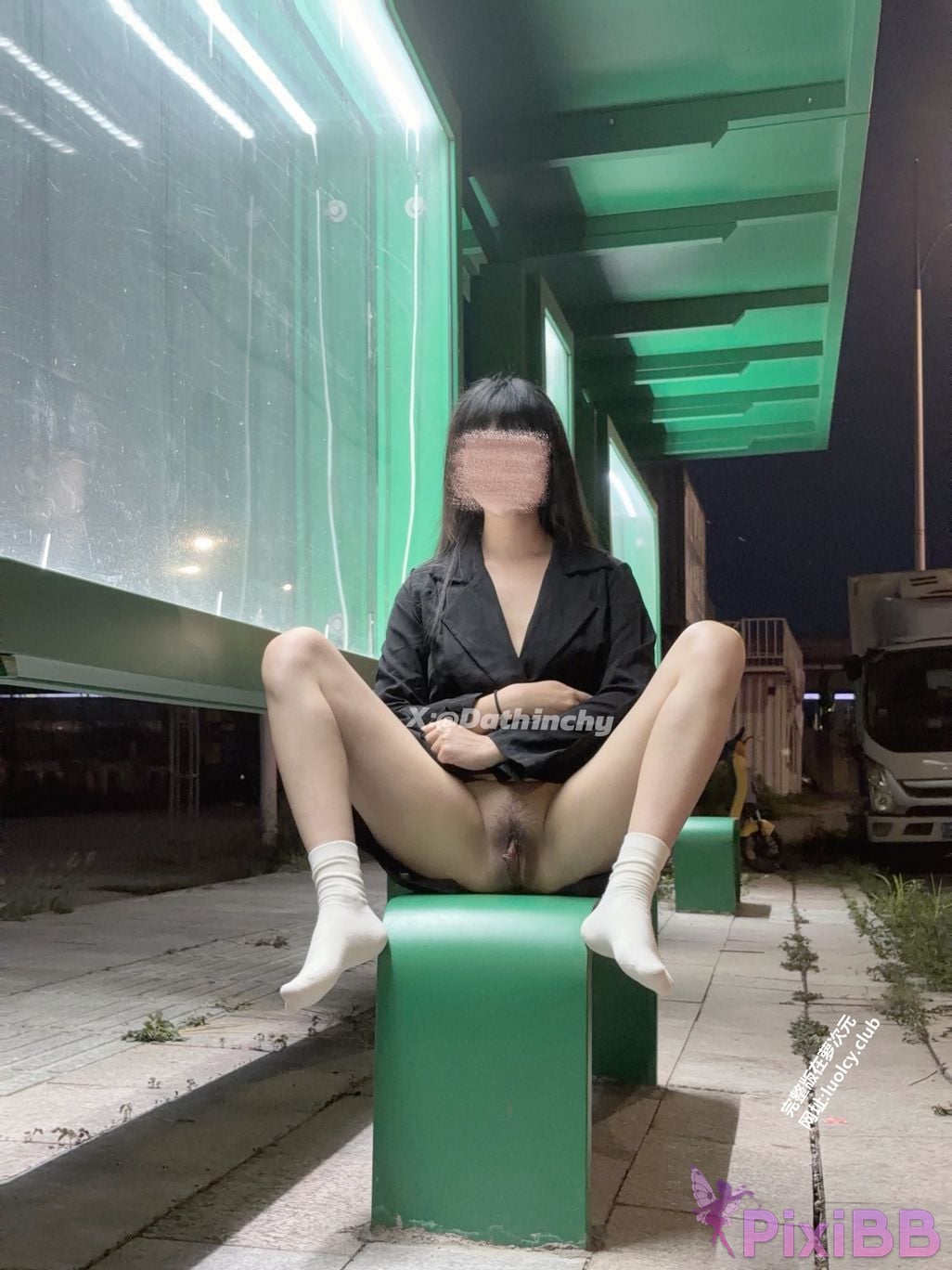 OtherXXX Dathinchy White Tiger Breasts Loli Outdoor Exposed Welfare Subscription PixiBB.COM 039