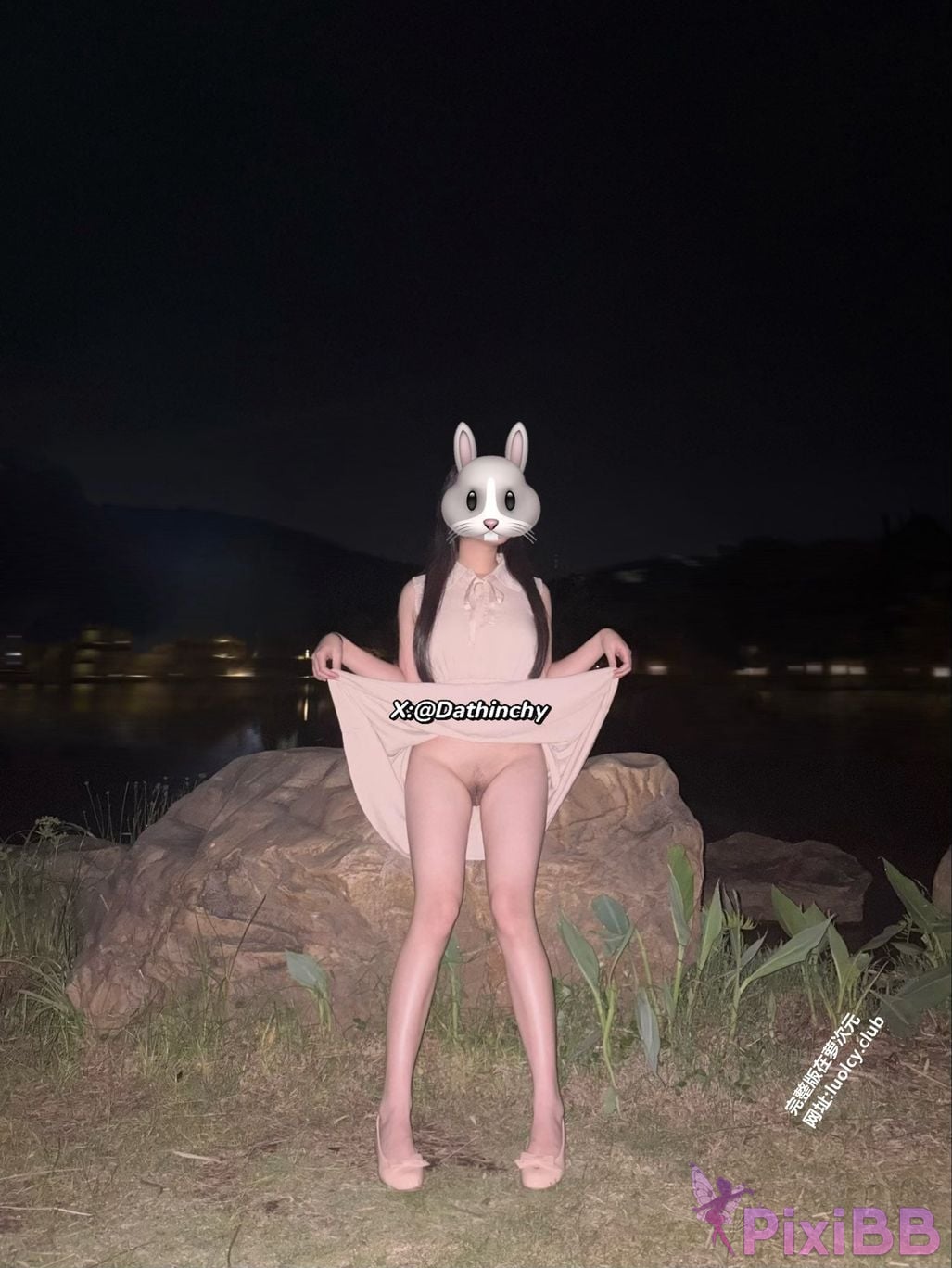OtherXXX Dathinchy White Tiger Breasts Loli Outdoor Exposed Welfare Subscription PixiBB.COM 045
