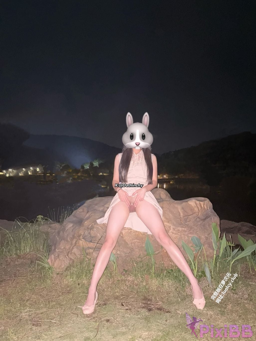OtherXXX Dathinchy White Tiger Breasts Loli Outdoor Exposed Welfare Subscription PixiBB.COM 048