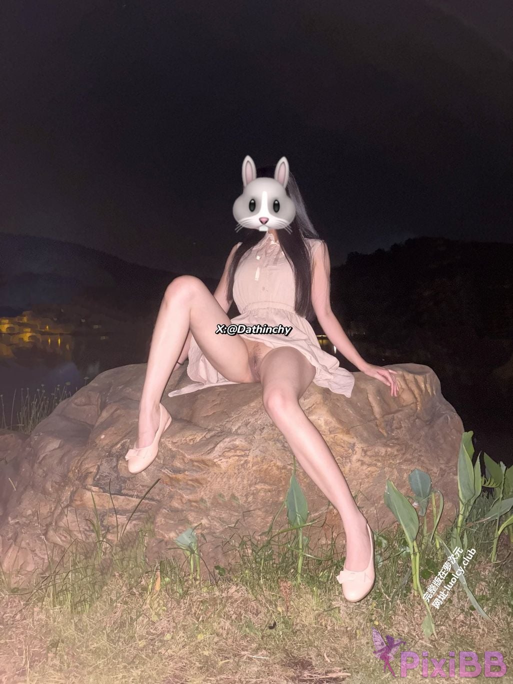 OtherXXX Dathinchy White Tiger Breasts Loli Outdoor Exposed Welfare Subscription PixiBB.COM 050