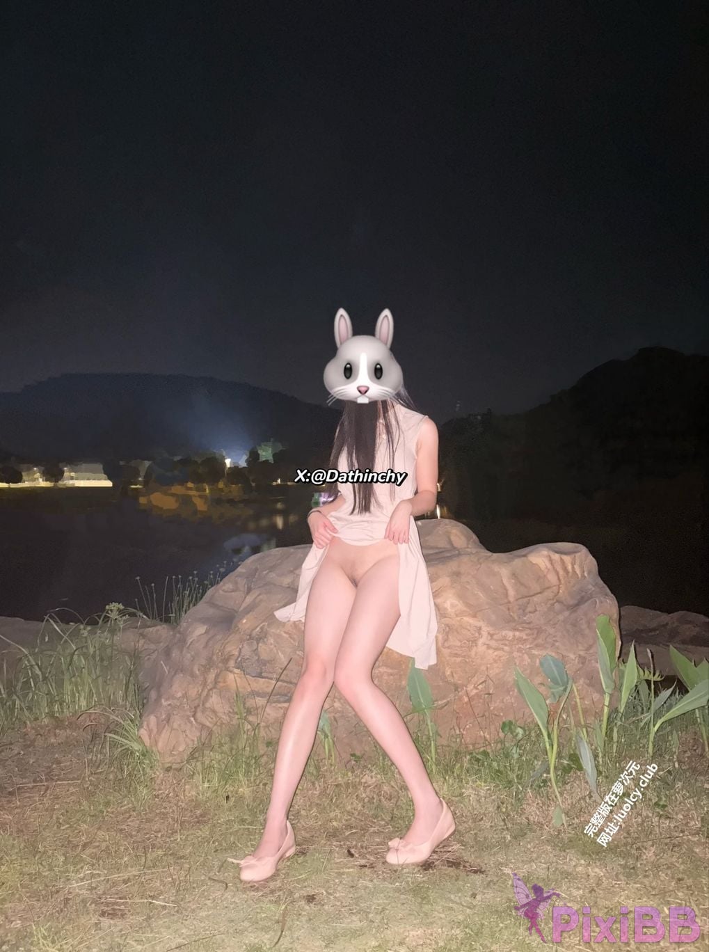 OtherXXX Dathinchy White Tiger Breasts Loli Outdoor Exposed Welfare Subscription PixiBB.COM 051