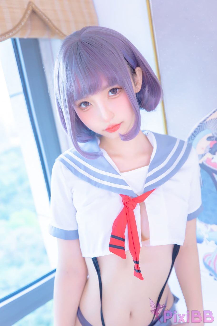 Coser Kagurazaka mafuyu Vol.100 JK PixiBB.COM 001