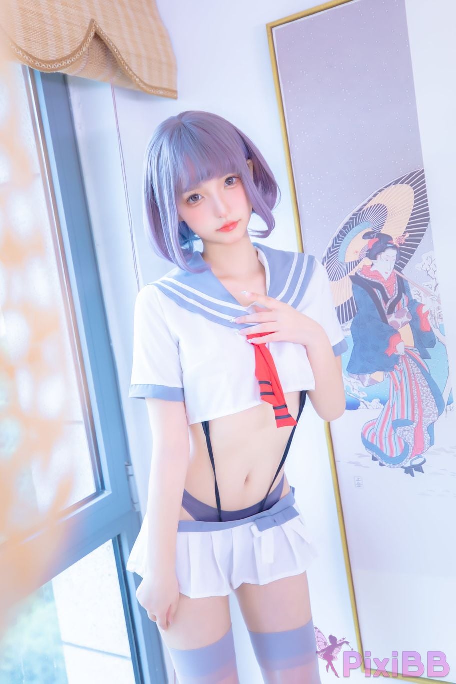 Coser Kagurazaka mafuyu Vol.100 JK PixiBB.COM 004