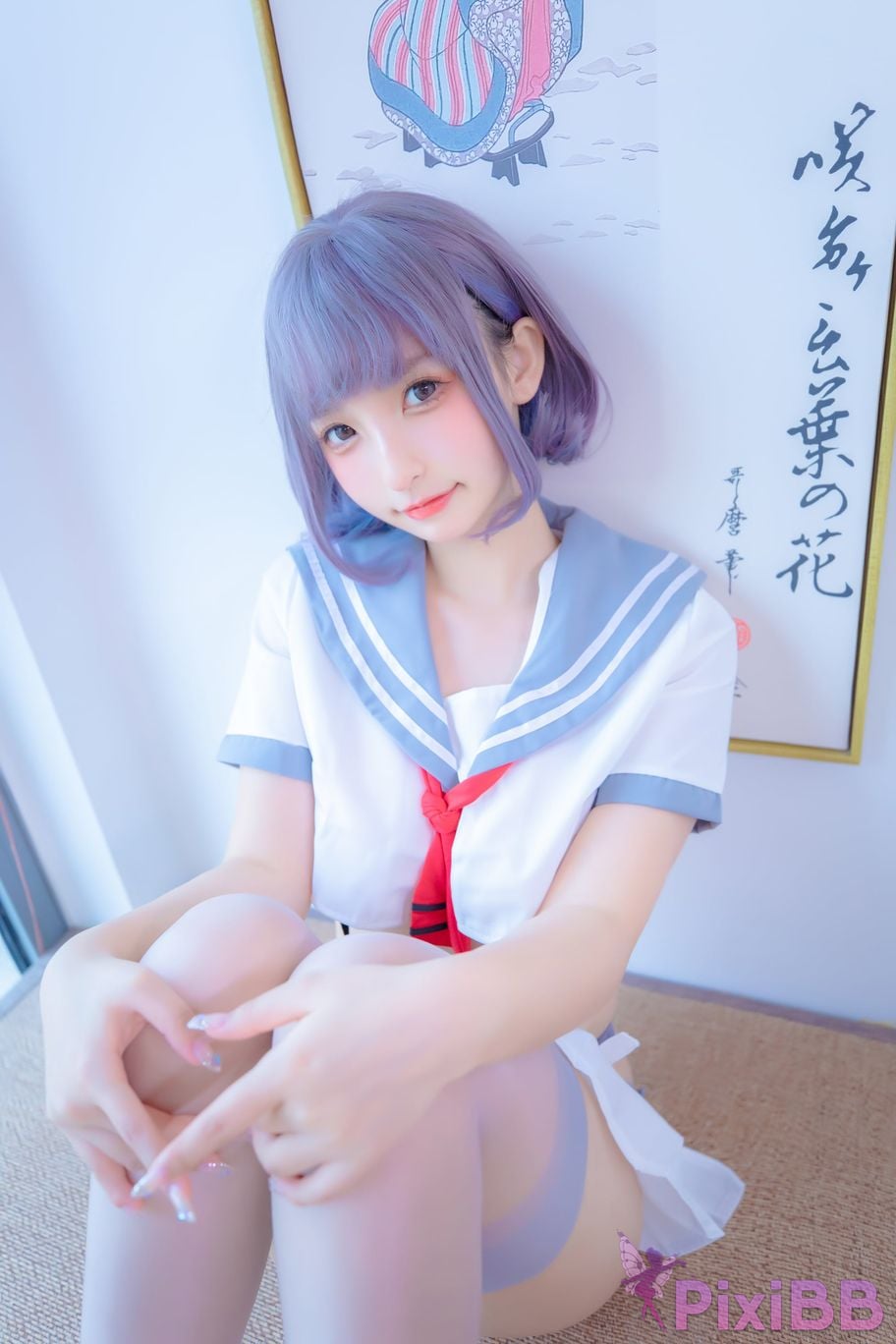 Coser Kagurazaka mafuyu Vol.100 JK PixiBB.COM 031